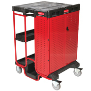 LADDER CART WITH CABINET